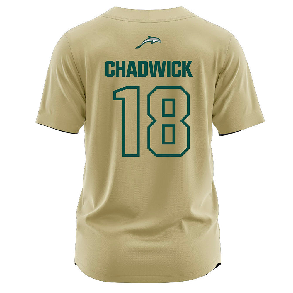 Jacksonville - NCAA Softball : Lindsey Chadwick - Gold Jersey-1