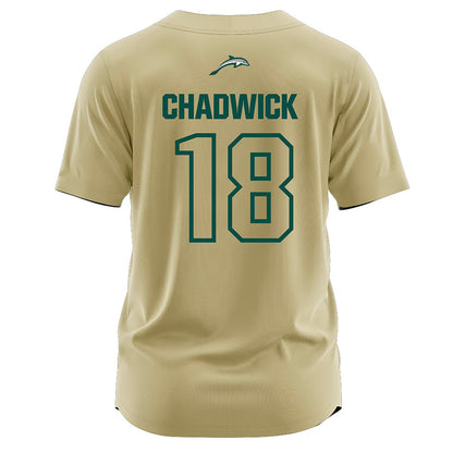 Jacksonville - NCAA Softball : Lindsey Chadwick - Gold Jersey-1