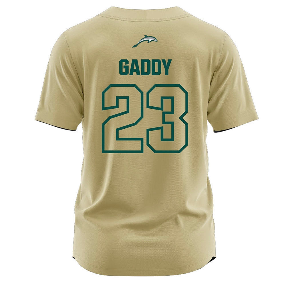 Jacksonville - NCAA Softball : Alayna Gaddy - Gold Jersey-1