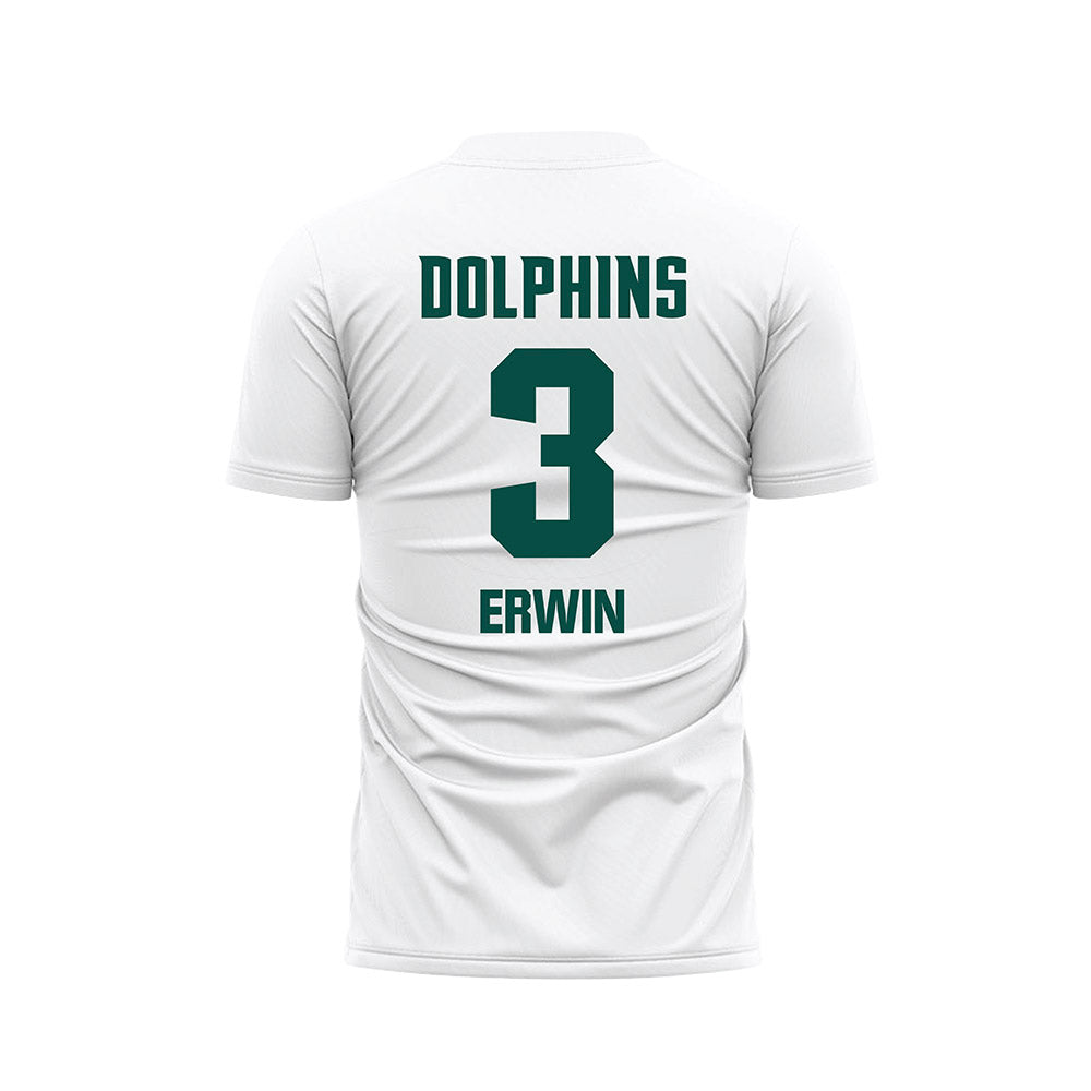 Jacksonville - NCAA Women's Soccer : Madison Erwin - White Soccer Jersey-1
