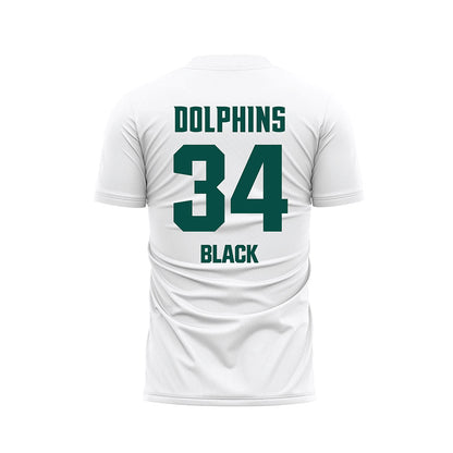Jacksonville - NCAA Women's Soccer : Anaya Black - White Soccer Jersey-1
