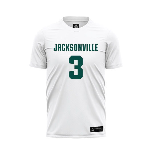 Jacksonville - NCAA Women's Soccer : Madison Erwin - White Soccer Jersey-0