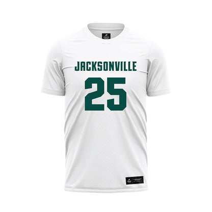 Jacksonville - NCAA Women's Soccer : Lina Ballmann - White Soccer Jersey-0