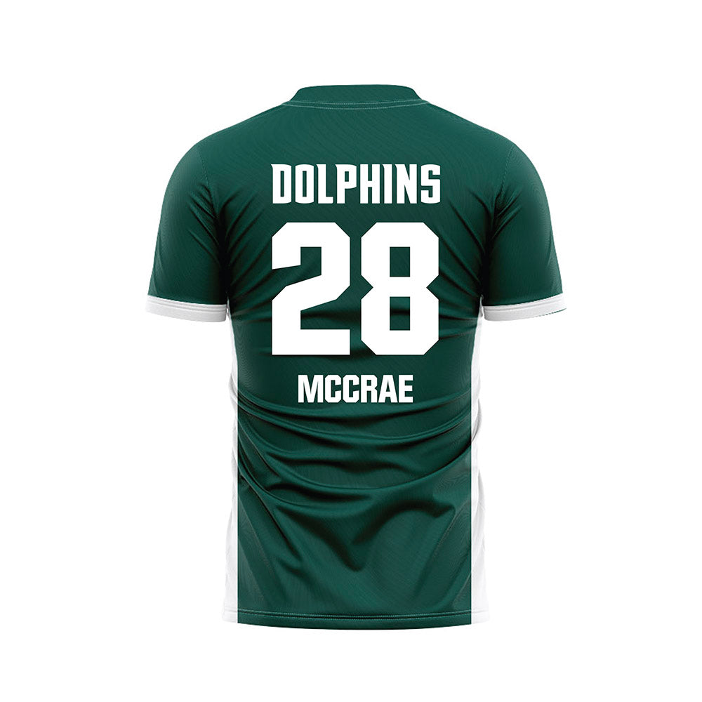 Jacksonville - NCAA Women's Soccer : Mariyah McCrae - Green Soccer Jersey-1