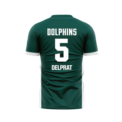Jacksonville - NCAA Women's Soccer : Julia Delprat - Green Soccer Jersey-1