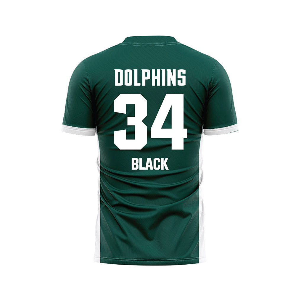 Jacksonville - NCAA Women's Soccer : Anaya Black - Green Soccer Jersey-1
