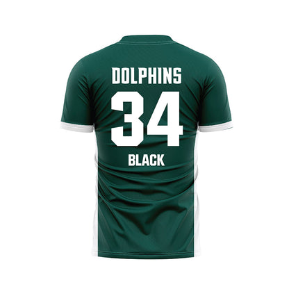 Jacksonville - NCAA Women's Soccer : Anaya Black - Green Soccer Jersey-1