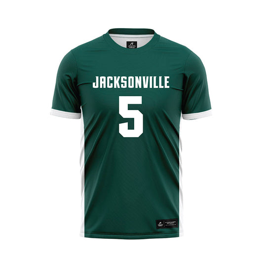 Jacksonville - NCAA Women's Soccer : Julia Delprat - Green Soccer Jersey-0