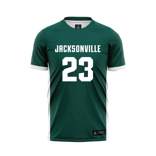 Jacksonville - NCAA Women's Soccer : Juliette Lucas - Green Soccer Jersey-0