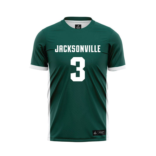 Jacksonville - NCAA Women's Soccer : Madison Erwin - Green Soccer Jersey-0