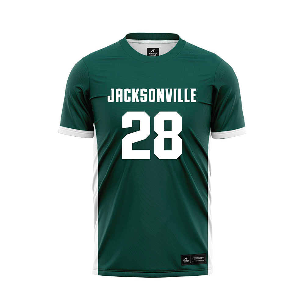 Jacksonville - NCAA Women's Soccer : Mariyah McCrae - Green Soccer Jersey-0
