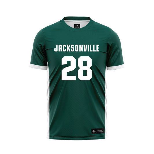 Jacksonville - NCAA Women's Soccer : Mariyah McCrae - Green Soccer Jersey-0