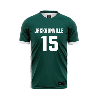 Jacksonville - NCAA Women's Soccer : Payton Lauer - Green Soccer Jersey-0