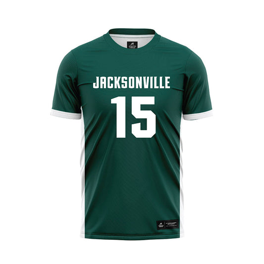 Jacksonville - NCAA Women's Soccer : Payton Lauer - Green Soccer Jersey-0