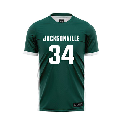 Jacksonville - NCAA Women's Soccer : Anaya Black - Green Soccer Jersey-0