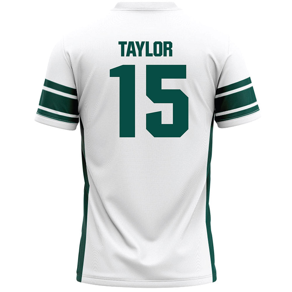 Jacksonville - NCAA Men's Lacrosse : Jack Taylor - White Lacrosse Jersey