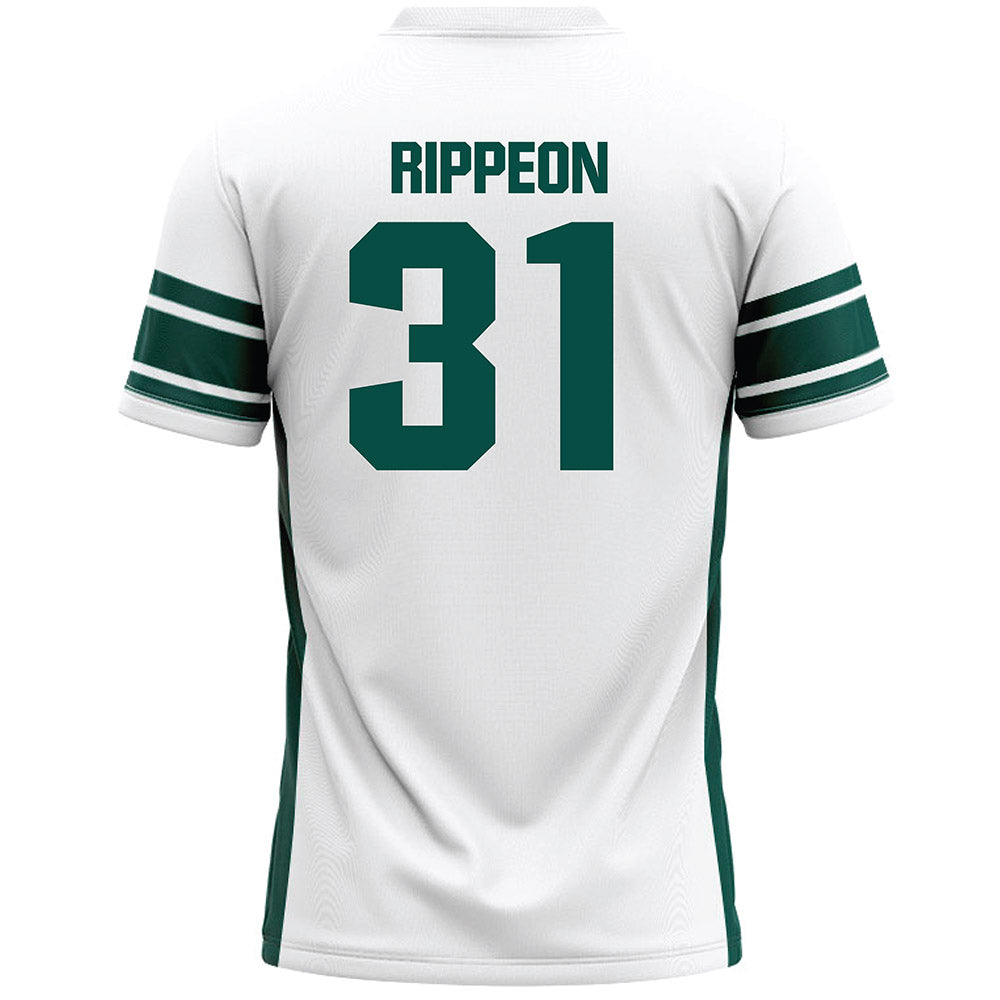 Jacksonville - NCAA Men's Lacrosse : Drew Rippeon - White Lacrosse Jersey