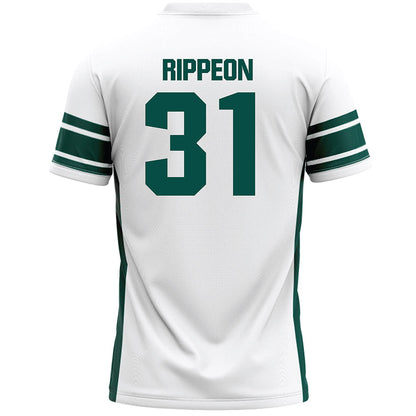 Jacksonville - NCAA Men's Lacrosse : Drew Rippeon - White Lacrosse Jersey