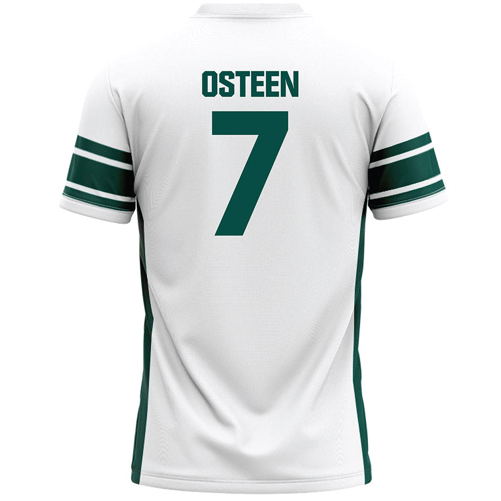 Jacksonville - NCAA Men's Lacrosse : Gavin Osteen - White Lacrosse Jersey-1