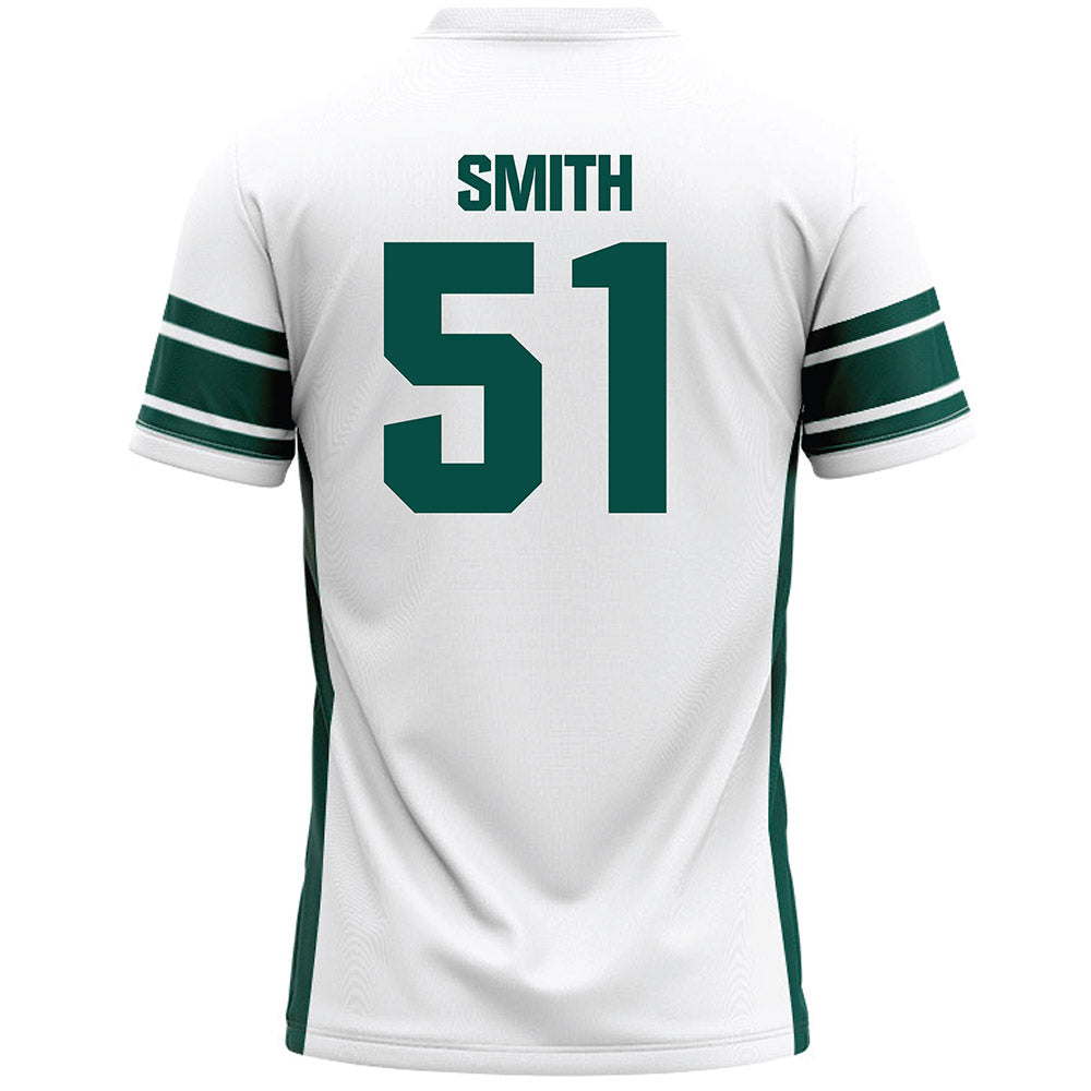 Jacksonville - NCAA Men's Lacrosse : Davis Smith - White Lacrosse Jersey-1