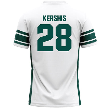 Jacksonville - NCAA Men's Lacrosse : Alex Kershis - White Lacrosse Jersey-1