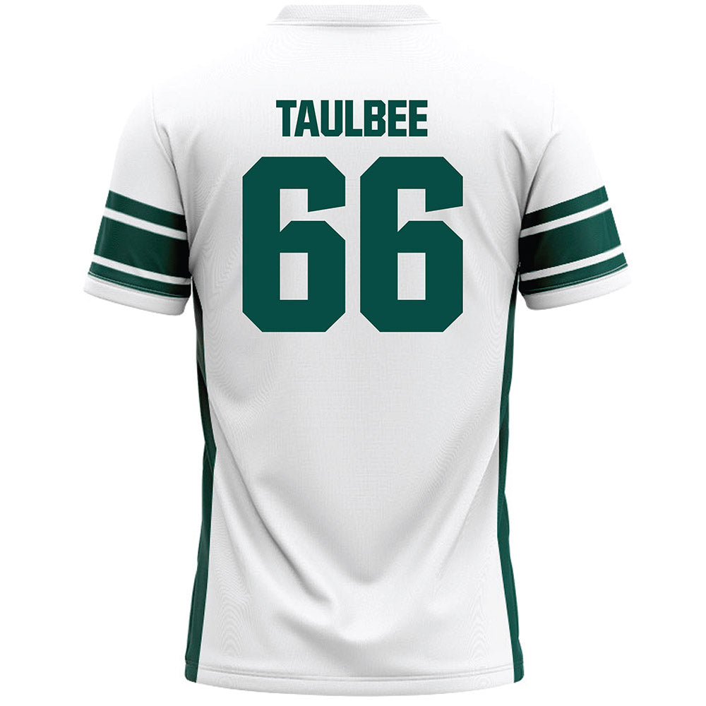 Jacksonville - NCAA Men's Lacrosse : Cal Taulbee - White Lacrosse Jersey