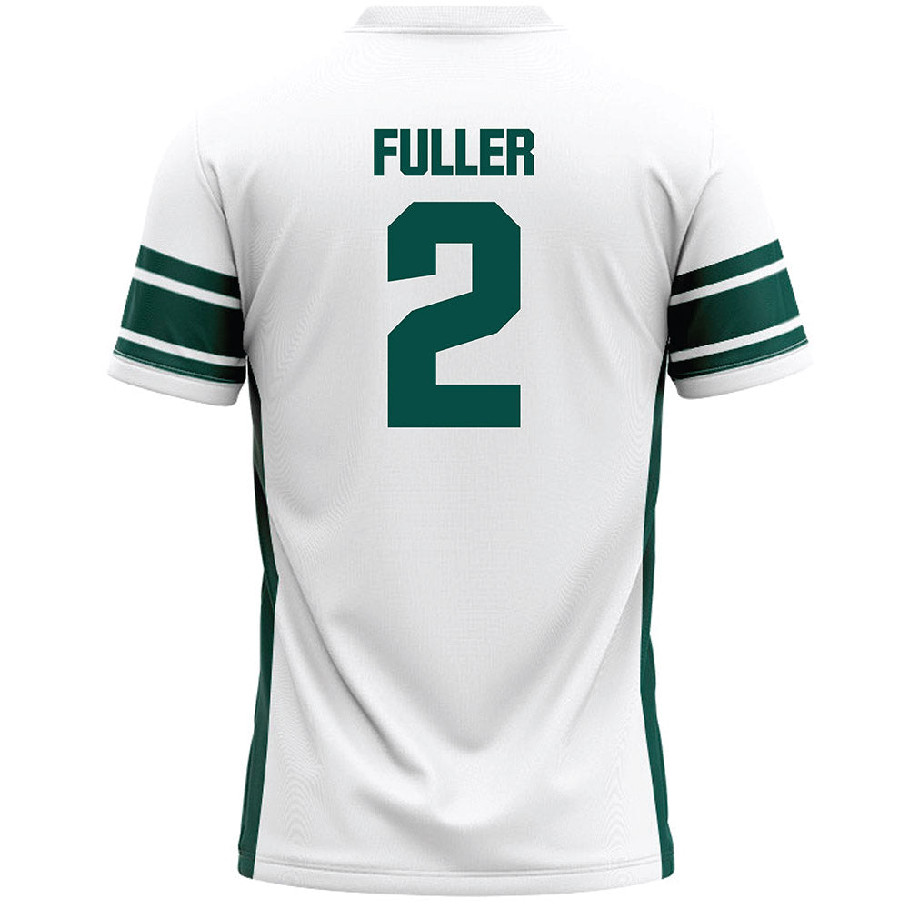 Jacksonville - NCAA Men's Lacrosse : Quinn Fuller - White Lacrosse Jersey