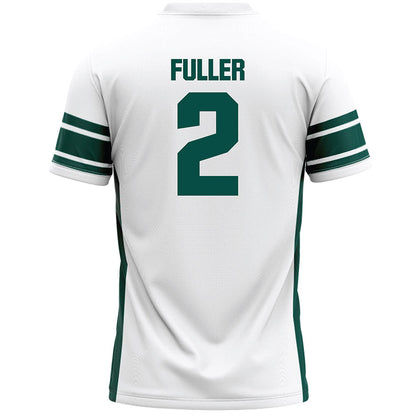 Jacksonville - NCAA Men's Lacrosse : Quinn Fuller - White Lacrosse Jersey