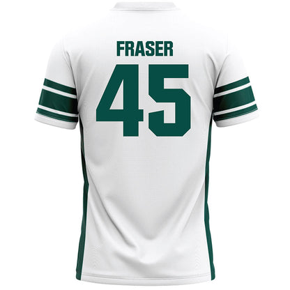 Jacksonville - NCAA Men's Lacrosse : Lucas Fraser - White Lacrosse Jersey