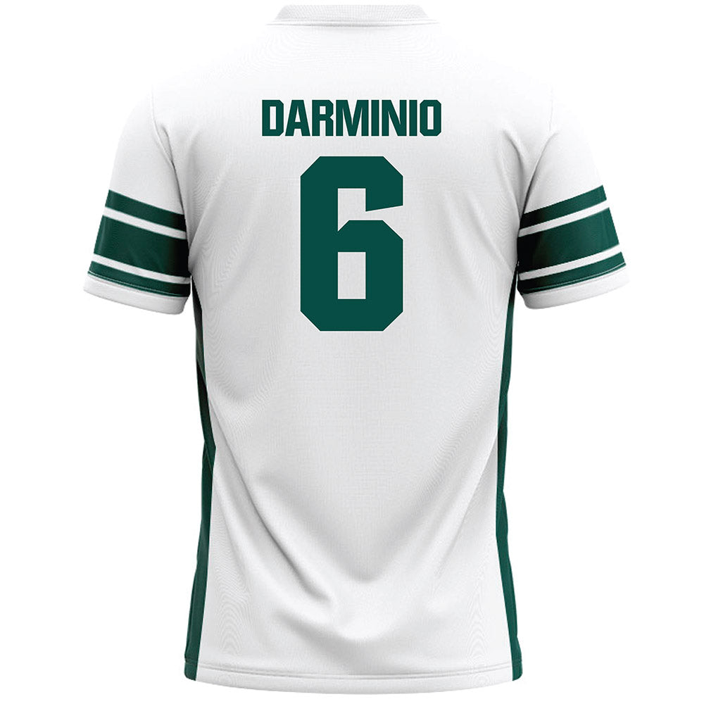 Jacksonville - NCAA Men's Lacrosse : Chris Darminio - White Lacrosse Jersey-1