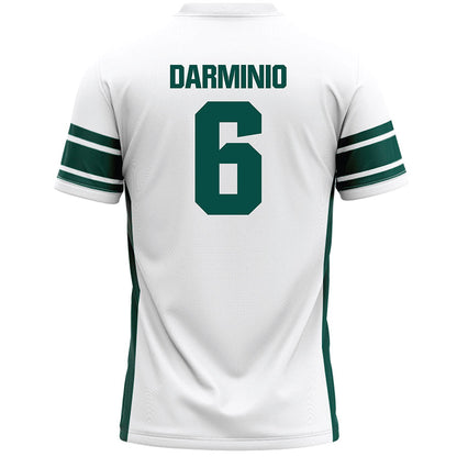 Jacksonville - NCAA Men's Lacrosse : Chris Darminio - White Lacrosse Jersey-1