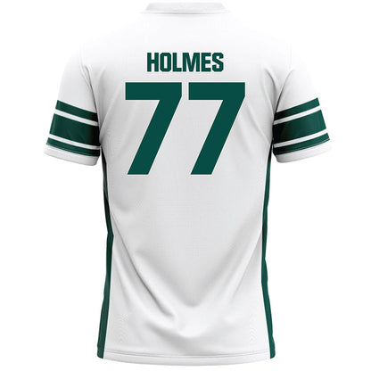 Jacksonville - NCAA Men's Lacrosse : Keller Holmes - White Lacrosse Jersey