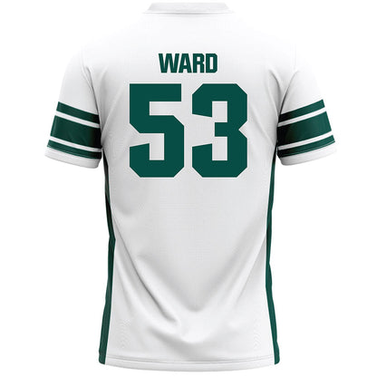 Jacksonville - NCAA Men's Lacrosse : Zach Ward - White Lacrosse Jersey