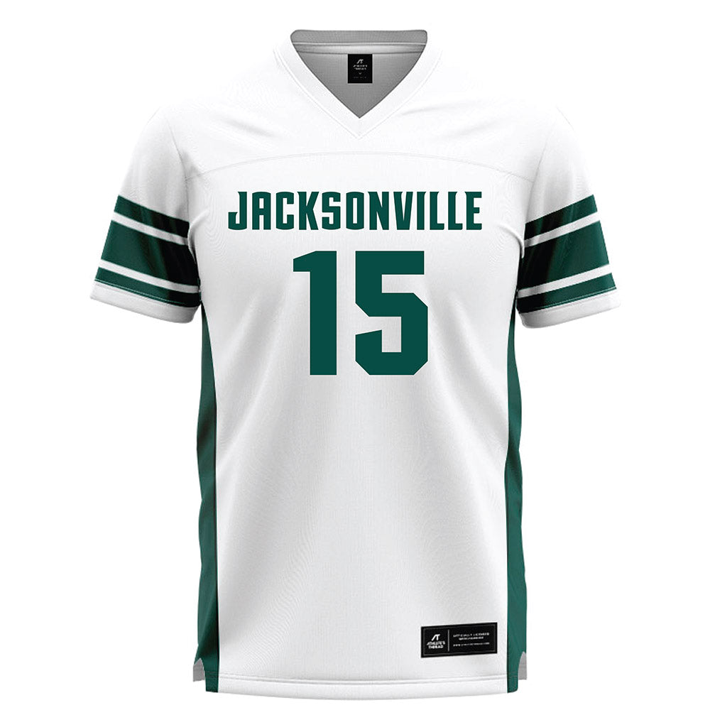 Jacksonville - NCAA Men's Lacrosse : Jack Taylor - White Lacrosse Jersey