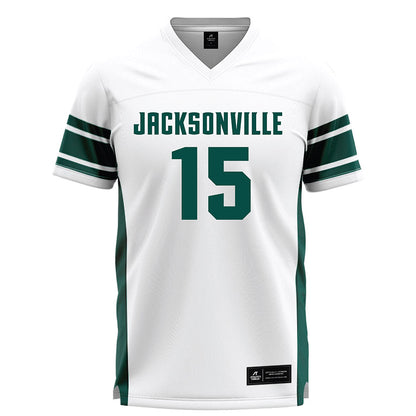 Jacksonville - NCAA Men's Lacrosse : Jack Taylor - White Lacrosse Jersey