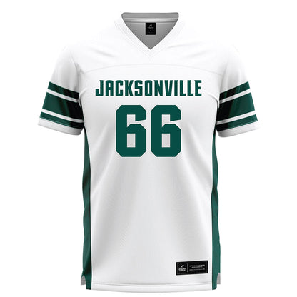 Jacksonville - NCAA Men's Lacrosse : Cal Taulbee - White Lacrosse Jersey