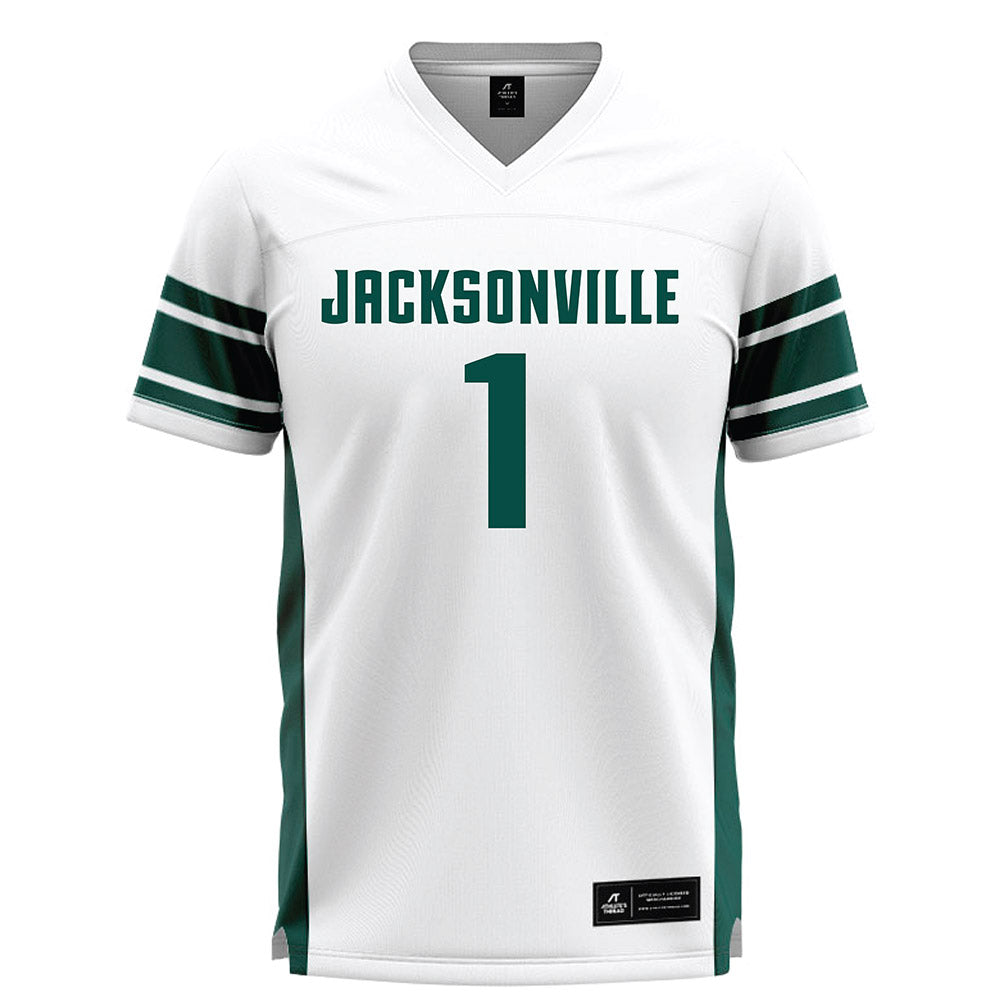 Jacksonville - NCAA Men's Lacrosse : Daylin John-Hill - White Lacrosse Jersey-0