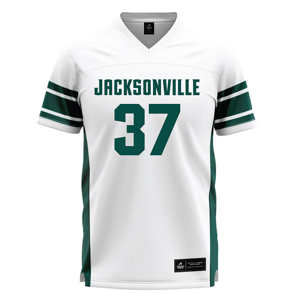 Jacksonville - NCAA Men's Lacrosse : Jonathan Bucciarelli - White Lacrosse Jersey-0