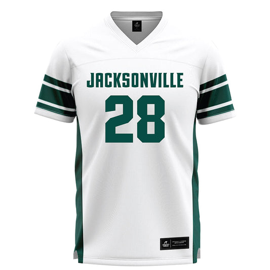 Jacksonville - NCAA Men's Lacrosse : Alex Kershis - White Lacrosse Jersey-0