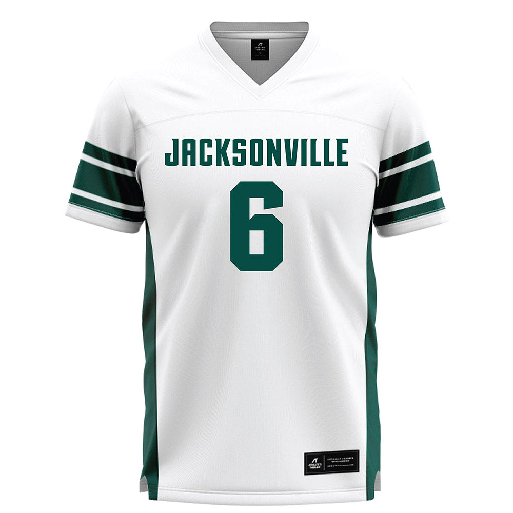 Jacksonville - NCAA Men's Lacrosse : Chris Darminio - White Lacrosse Jersey-0