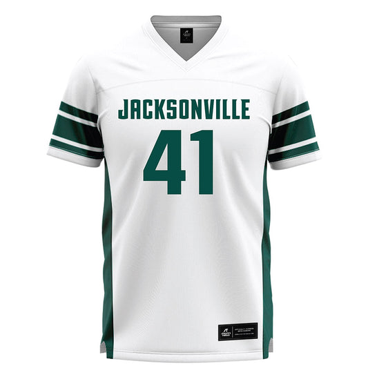 Jacksonville - NCAA Men's Lacrosse : Peyton Tallo - White Lacrosse Jersey