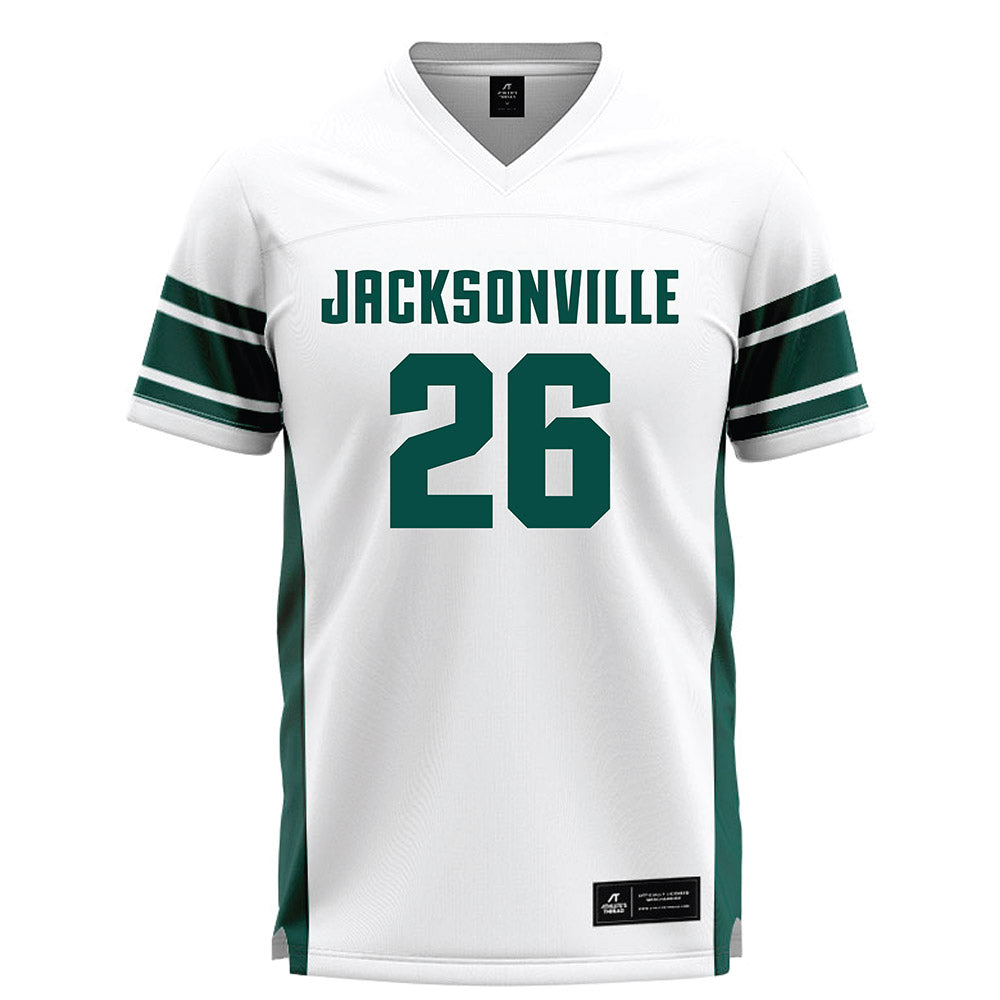 Jacksonville - NCAA Men's Lacrosse : Will Krupsky - White Lacrosse Jersey
