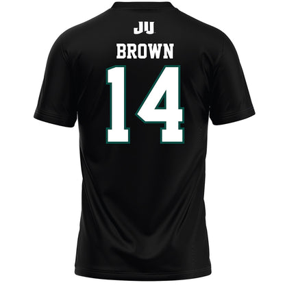 Jacksonville - NCAA Men's Lacrosse : Nicky Brown - Black Lacrosse Jersey-1