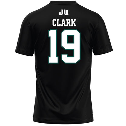 Jacksonville - NCAA Men's Lacrosse : Michael Clark - Black Lacrosse Jersey-1