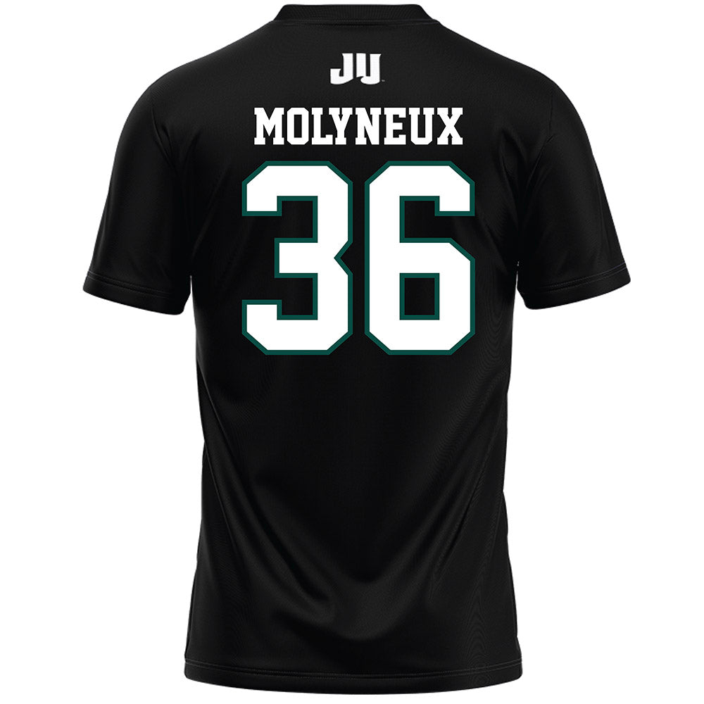 Jacksonville - NCAA Men's Lacrosse : Connor Molyneux - Black Lacrosse Jersey-1