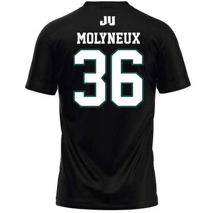Jacksonville - NCAA Men's Lacrosse : Connor Molyneux - Black Lacrosse Jersey-1