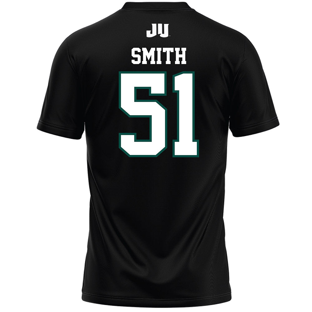 Jacksonville - NCAA Men's Lacrosse : Davis Smith - Black Lacrosse Jersey-1