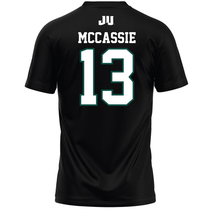 Jacksonville - NCAA Men's Lacrosse : Braden McCassie - Black Lacrosse Jersey-1