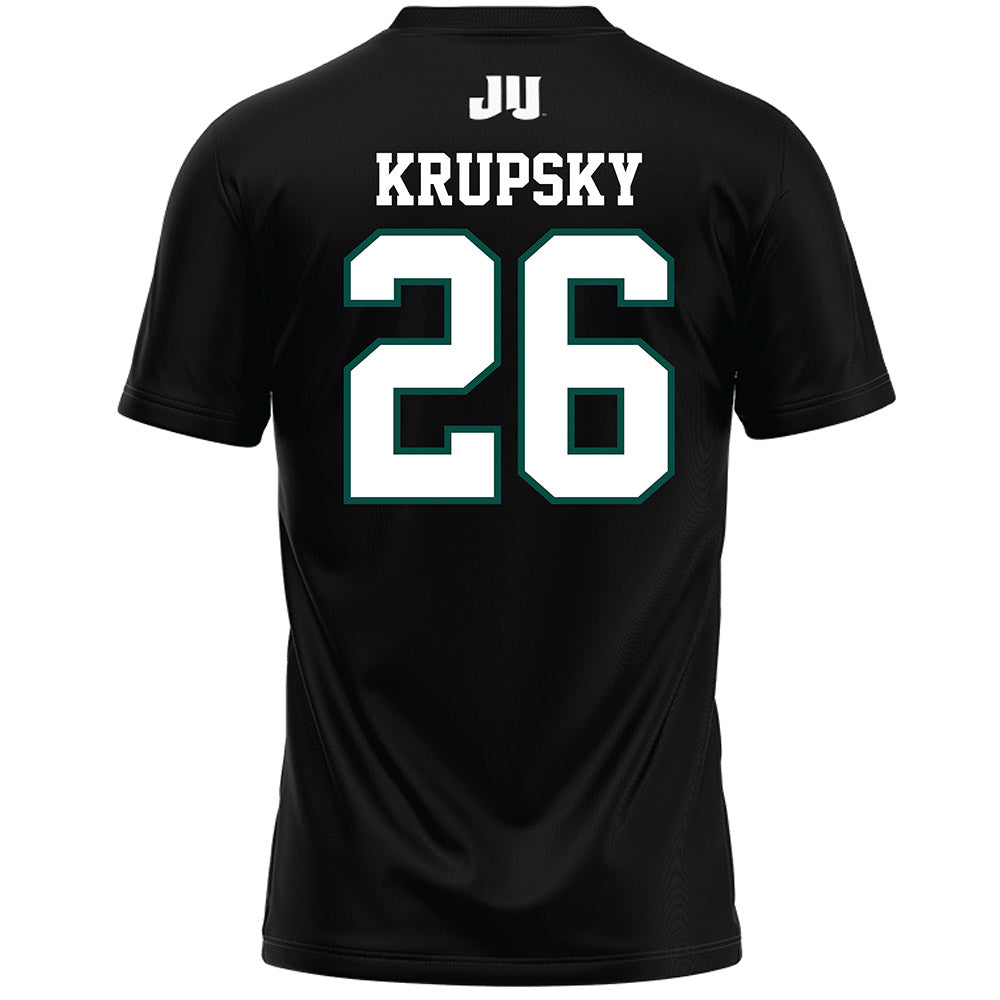 Jacksonville - NCAA Men's Lacrosse : Will Krupsky - Black Lacrosse Jersey