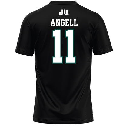 Jacksonville - NCAA Men's Lacrosse : Gavin Angell - Black Lacrosse Jersey-1